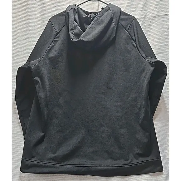 UNRL Crossover II Hoodie Mens XL Black Performance Stretch Pullover Sweater