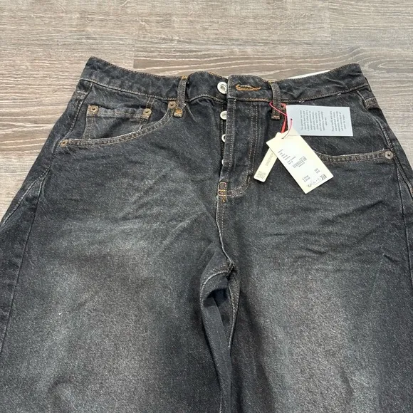 Urban Outfitters BDG Renae Horseshoe Jeans - Black Wash, Size 29 (NWT)