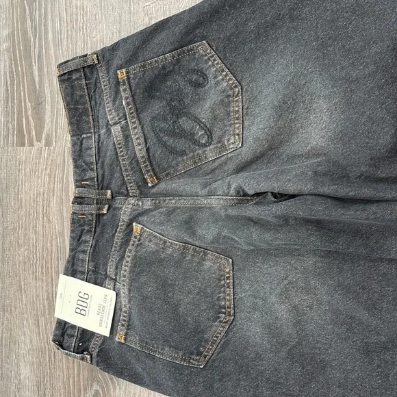 Urban Outfitters BDG Renae Horseshoe Jeans - Black Wash, Size 29 (NWT)