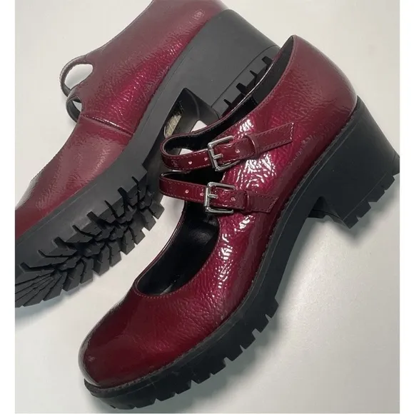 urban outfitters dana red platform mary jane shoes