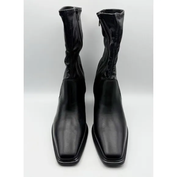 Vagabond Shoemakers Womens Aino Wedge Bootie EU 40 US 10 Black Leather NIB