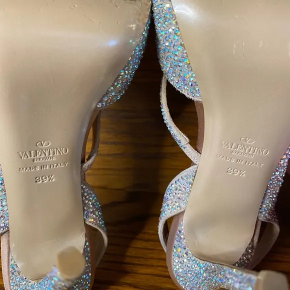 Valentino Embellished Platform Heel