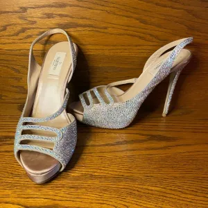Valentino Embellished Platform Heel