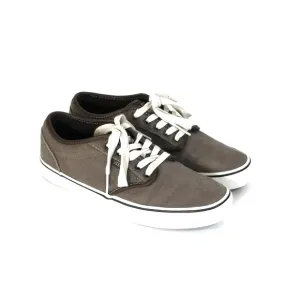 Vans Atwood Washed Brown Canvas Low Top Skater Shoes Sneakers Mens Size 7.5