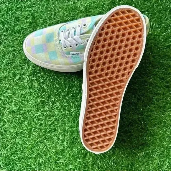 💫Vans Authentic Stacked Pastel Picnic Mixed Plaid SEND OFFERS