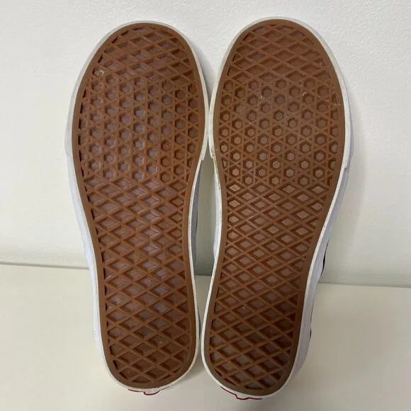 Vans Checkerboard Yellow Classic Slip On Unisex Skate Streetwear Shoes M6.5/W 8