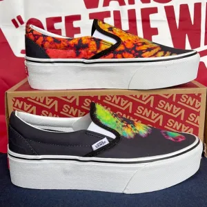 Vans Classic Slip-0nParadoxical Black/MultiVNOA7Q5RBMLWMNS Platforms