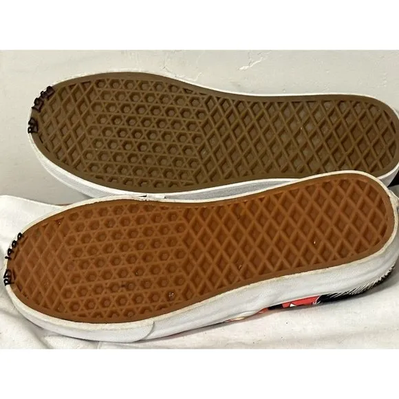 VANS Classic Slip On *AMPUTEE  RIGHT SHOES ONLY US Open Surf Mens sz 7 Women 8.5