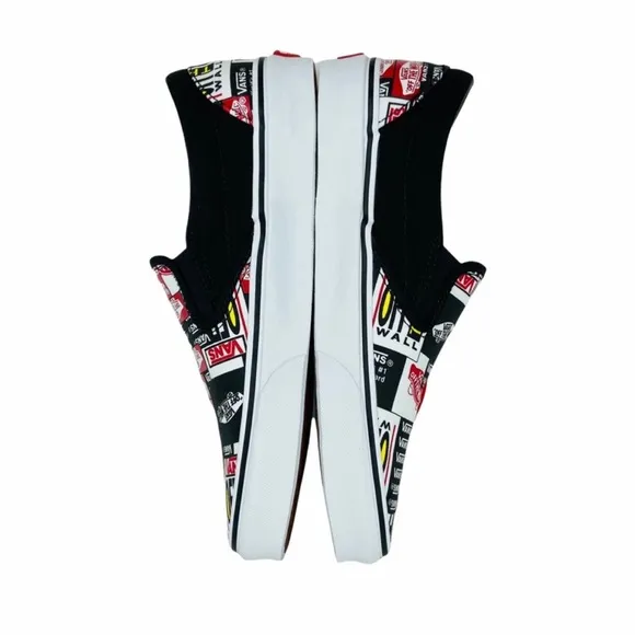 Vans Classic Slip On Label Mix Shoes Black