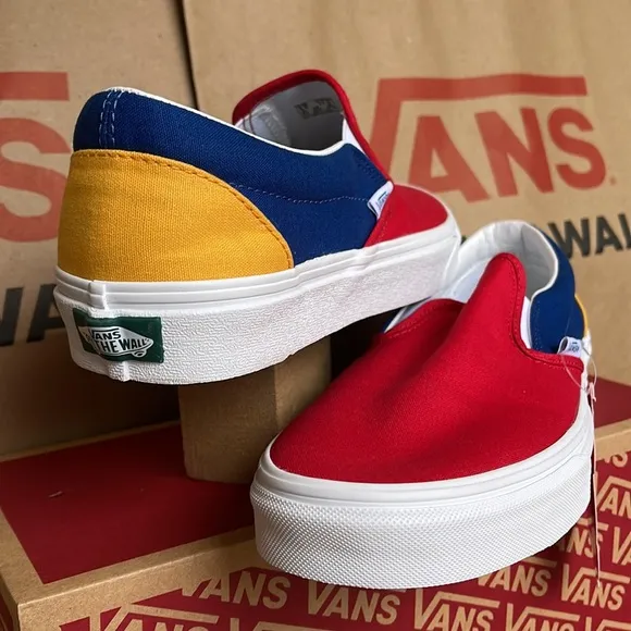 Vans Classic Slip On Vans Yacht Club Red /Blue sneakers men’s