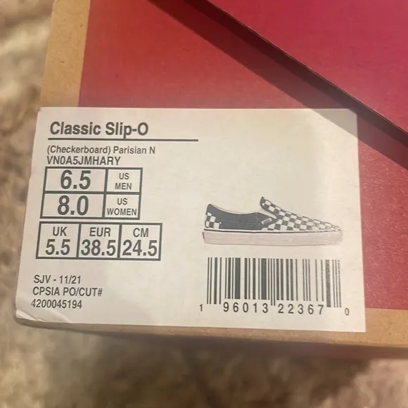 Vans classic slip on