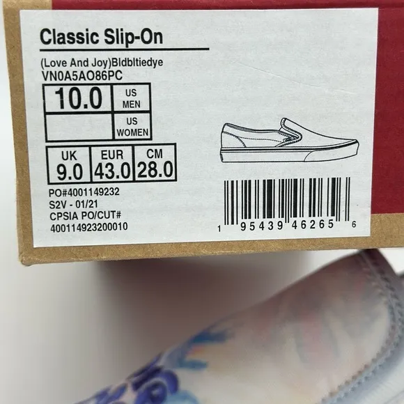 Vans classic slip on