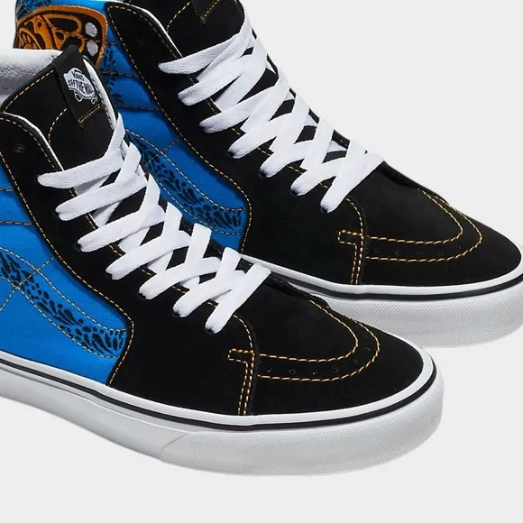 Vans Dia De Muertos Men’s Blue/M Sk8-Hi Shoe High -Top Game Changer Size M10