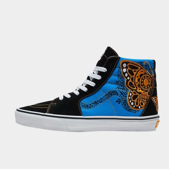Vans Dia De Muertos Men’s Blue/M Sk8-Hi Shoe High -Top Game Changer Size M10