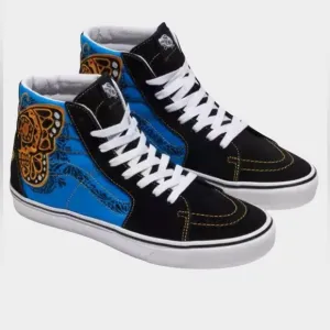 Vans Dia De Muertos Men’s Blue/M Sk8-Hi Shoe High -Top Game Changer Size M10
