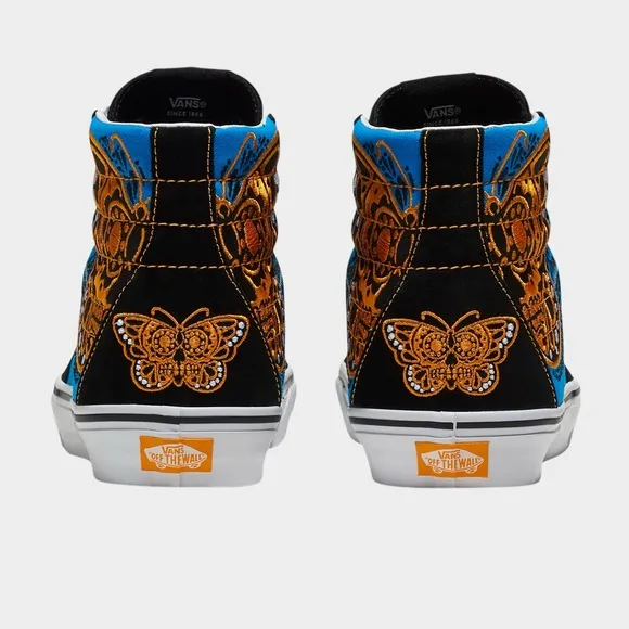 Vans Dia De Muertos Men’s Blue/M Sk8-Hi Shoe High -Top Game Changer Size M10