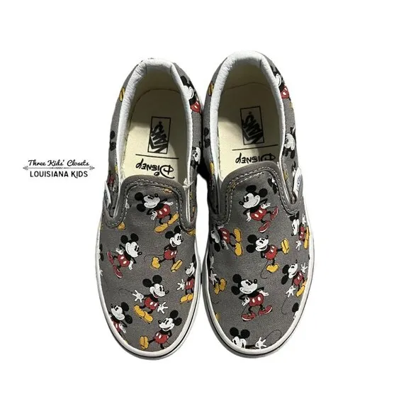 Vans   Disney Sz 13 Mickey Mouse Slip-On Sneakers