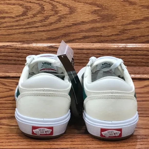 Vans Gilbert Crockett Center Court Classic White Ivory Green Shoes