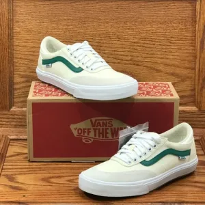 Vans Gilbert Crockett Center Court Classic White Ivory Green Shoes