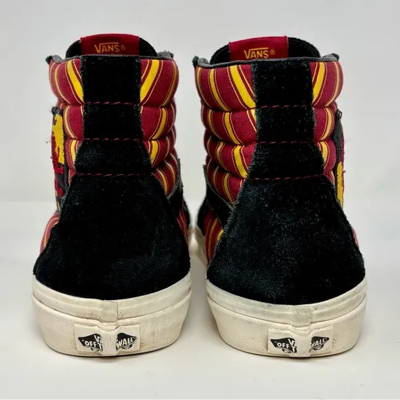 Vans Harry Potter x Sk8-Hi 'Gryffindor’ Hi Top Lace Up Sneakers Shoes Men’s 9.5
