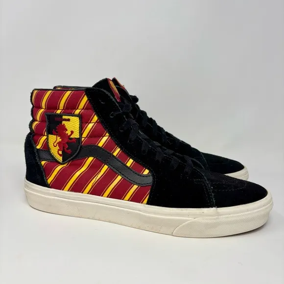 Vans Harry Potter x Sk8-Hi 'Gryffindor’ Hi Top Lace Up Sneakers Shoes Men’s 9.5