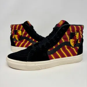 Vans Harry Potter x Sk8-Hi 'Gryffindor’ Hi Top Lace Up Sneakers Shoes Men’s 9.5