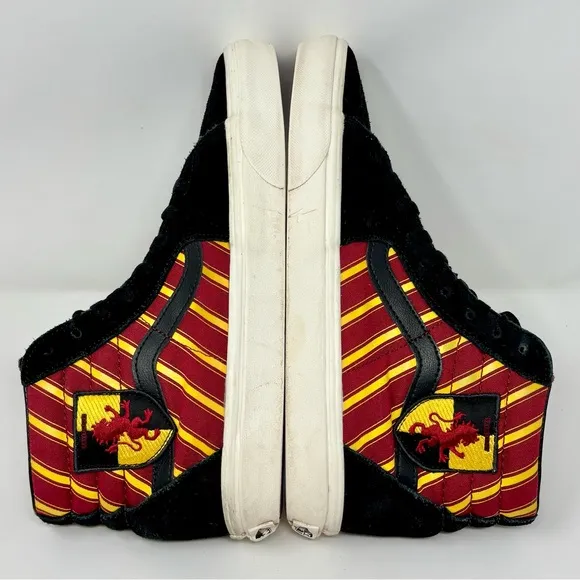 Vans Harry Potter x Sk8-Hi 'Gryffindor’ Hi Top Lace Up Sneakers Shoes Men’s 9.5