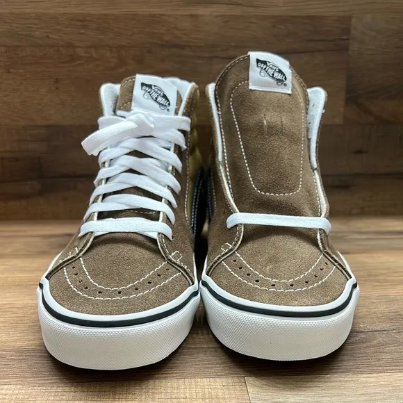 Vans  High-Top Sneakers - Brown and Tan