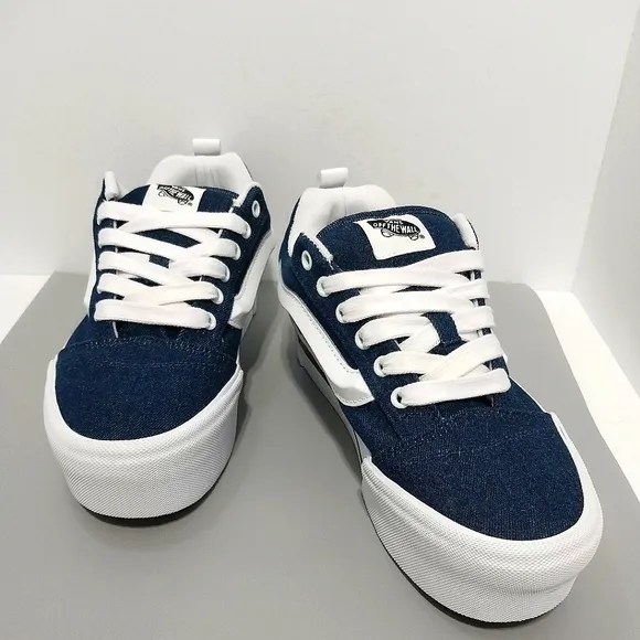 Vans‎ Knu Stack Denim Platform Sneakers, NEW, Size 9.5| EUR 40.5
