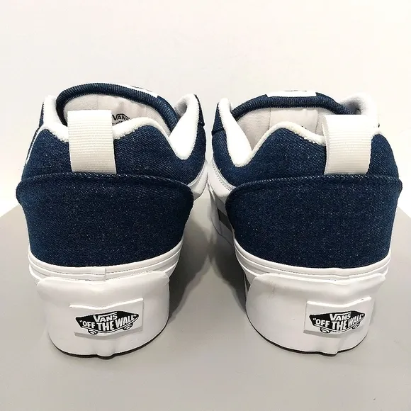 Vans‎ Knu Stack Denim Platform Sneakers, NEW, Size 9.5| EUR 40.5