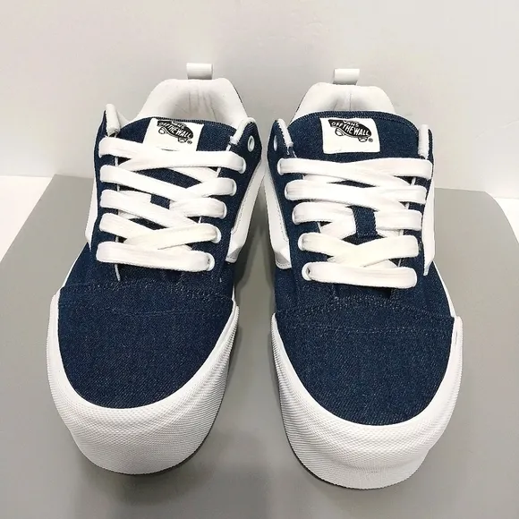 Vans‎ Knu Stack Denim Platform Sneakers, NEW, Size 9.5| EUR 40.5