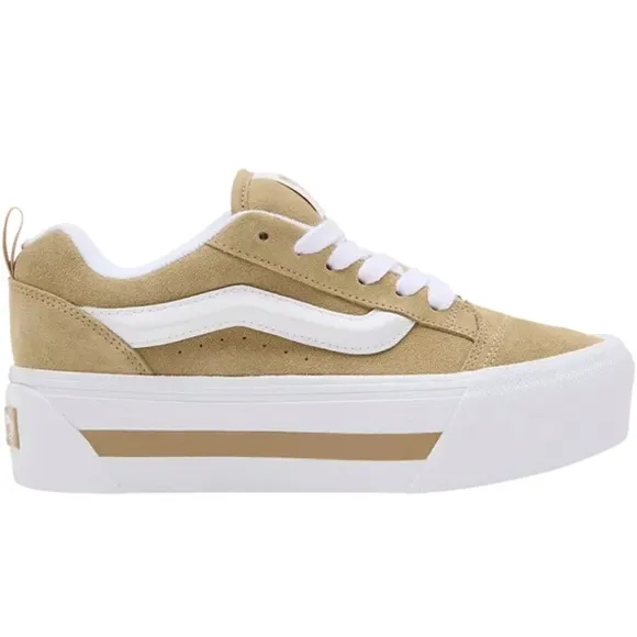 VANS Knu Stack 'Nostalgia Cornstalk' platform lace up shoes sneakers sz9 new