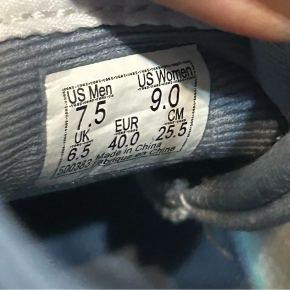 VANS Lowland Mid Comfycush JMP white blue shoes sneakers women’s 9 new