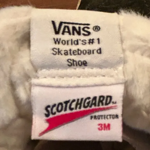 Vans Mens Dark Green Faux Fur Lined High Top Skateboard Shoes Size 6M/7.5W