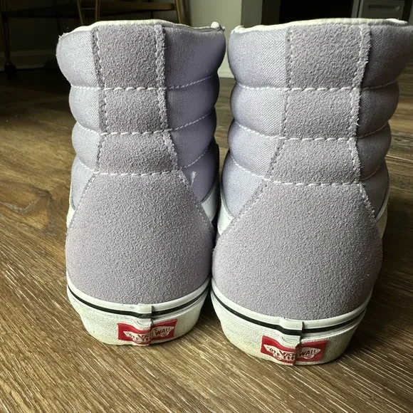 Vans mens Lavender purple High-Top Sneakers size 11