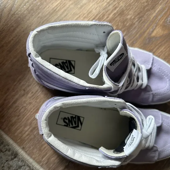 Vans mens Lavender purple High-Top Sneakers size 11