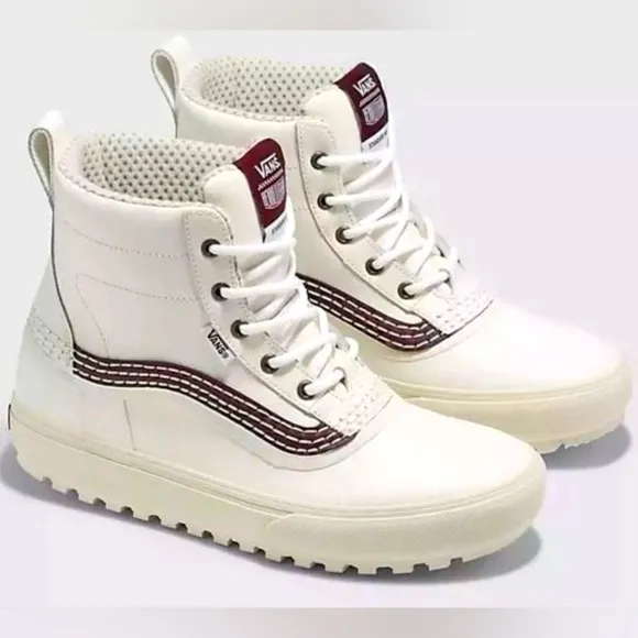 VANS MTE Standard Mid Snow x Benny Urban Boot Off-White Burgundy