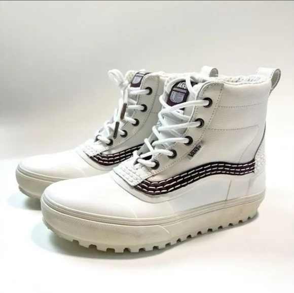 VANS MTE Standard Mid Snow x Benny Urban Boot Off-White Burgundy