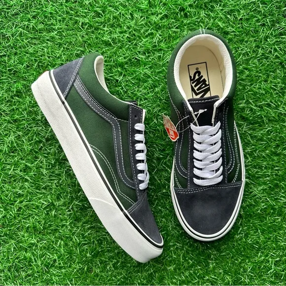 Vans Old Skool 2 Tone Navy Green