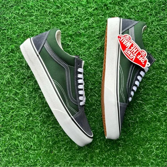 Vans Old Skool 2 Tone Navy Green
