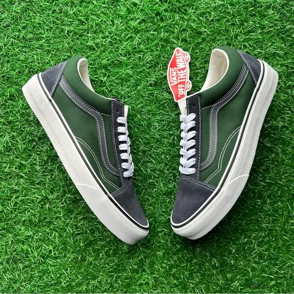 Vans Old Skool 2 Tone Navy Green