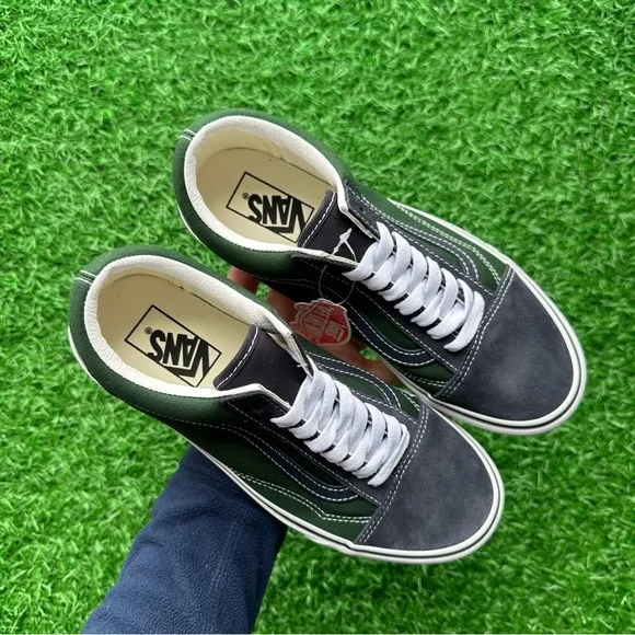 Vans Old Skool 2 Tone Navy Green