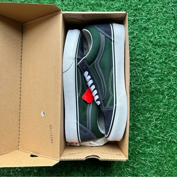 Vans Old Skool 2 Tone Navy Green