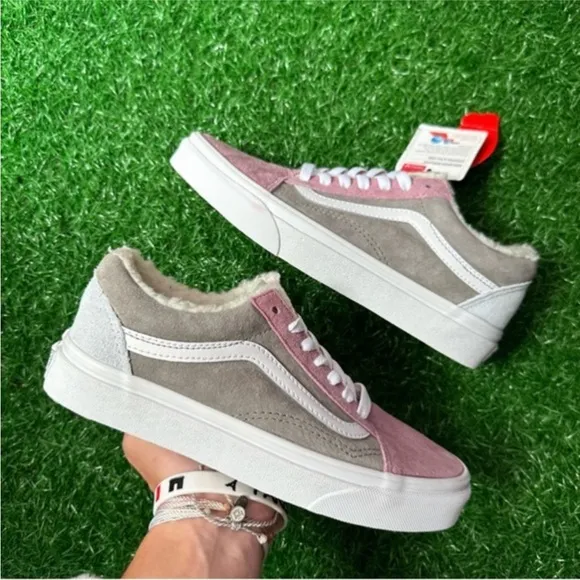 Vans Old Skool Pig Suede Sherpa