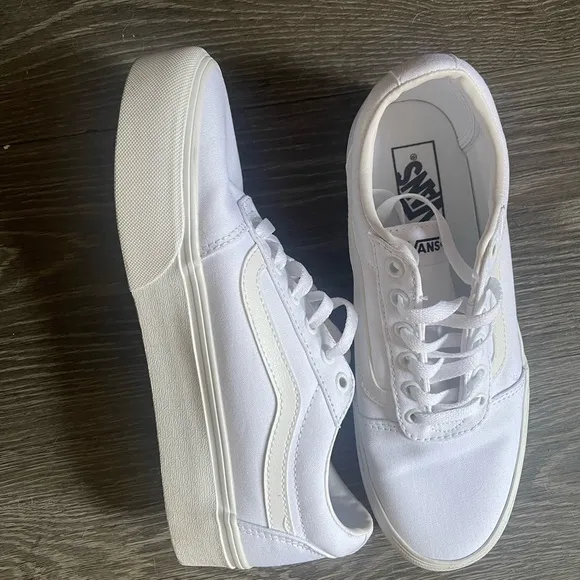 Vans Old Skool Stackform White Shoes