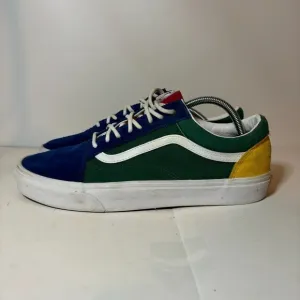 Vans Old Skool Yacht Club Shoes Shoes Sneakers Mens 12 Green Blue Low Top Skate