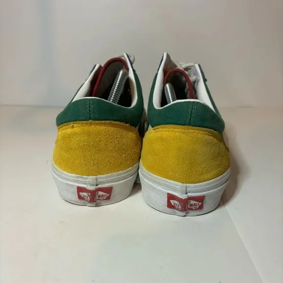 Vans Old Skool Yacht Club Shoes Shoes Sneakers Mens 12 Green Blue Low Top Skate