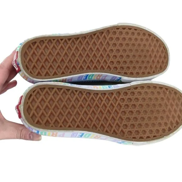 Vans Pride Rainbow LGBTQ  SK8 Mid Tennis Shoes Size 5 Mens 6.5 Womens Sneakers