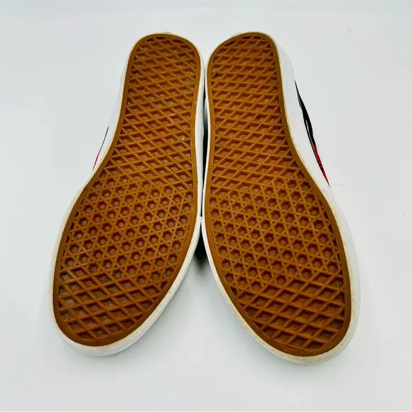 Vans shoes Spirit Classic Slip On sneakers multi color shoes men size 11