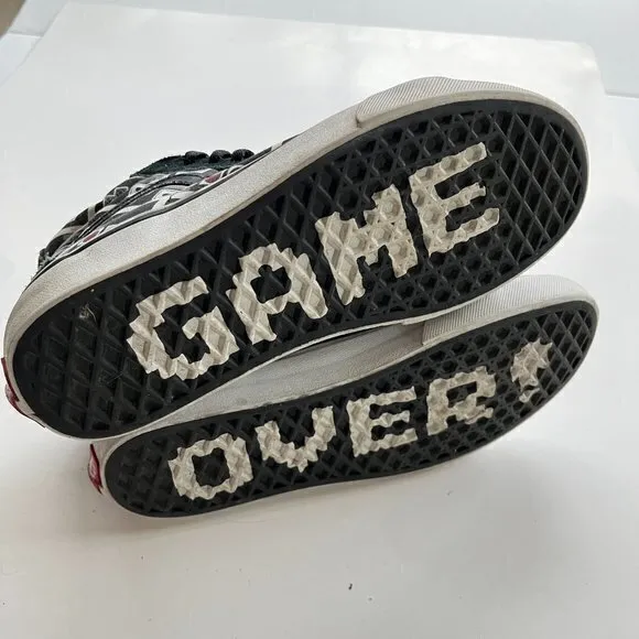 Vans Shoes Vans X Nintendo Sk8 Hi Nes Controller All Over Print Game‎ Over 5.5